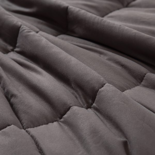 Weighted Blanket Heavy Gravity Deep Relax – Grey, 9 KG