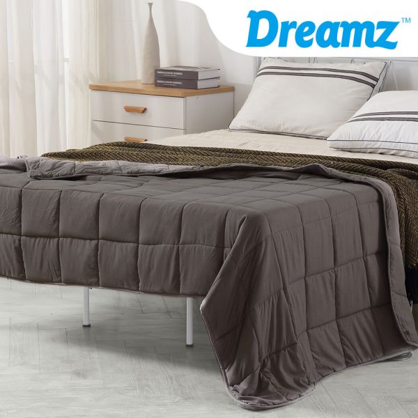 Weighted Blanket Heavy Gravity Deep Relax – Grey, 9 KG