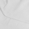 Throw Blanket Cotton Waffle Blankets Soft Warm Large Sofa Bed Rugs – SINGLE, White