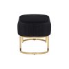 Bench Chair Black Velvet