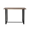 High Bar Table Industrial Pub Table Solid Wood Kitchen Cafe Office Desk