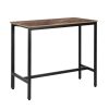 High Bar Table Nordic Industrial Stylish Modern Pub Wood 120CMX40CM