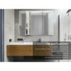 Bathroom Mirror Cabinet 1200x720mm White