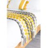 Zigzag Striped Throw Blanket Acrylic Wave Knitted Fringed Woven Cover Couch Bed Sofa Home Decor