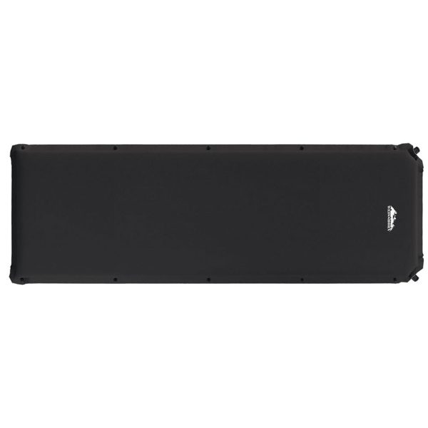 Self Inflating Mattress Camping Sleeping Mat Air Bed Pad Single Black