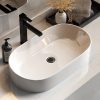 Bathroom Basin Ceramic Vanity Sink Hand Wash Bowl 53x28cm