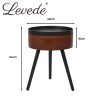 Coffee Side End Tables Antique Storage Modern Bedside Table Plant Stand