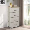 Storage Cabinet Tower Chest of Drawers Dresser Tallboy 8 Drawer Beige