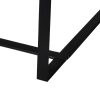 Coffee Table Storage Dining Table Industrial Steel Legs Grey 100CMX50CM