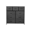 9 Chest of Drawers Storage Cabinet Tower Dresser Tallboy Drawer Retro