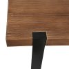 Dining Table Bench Set 2xDining Chairs Industrial  Cafe Restaurant