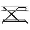 Standing Office Desk Riser Height Adjustable Sit Stand Shelf Computer