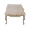 Coffee Table Oak Wood Plywood Veneer White Washed Finish