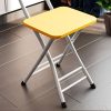Foldable Chair Space Saving Lightweight Portable Stylish Seat Home Decor Set of 2 – Yellow