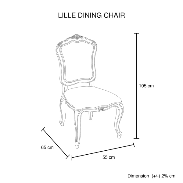 2X Dining Chair Linen Fabric Beige Oak Wood White Washed Finish