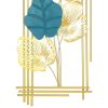 Metal Wall Art Leaf Tree Of Life Hanging Home Decor Sculpture Garden Pair