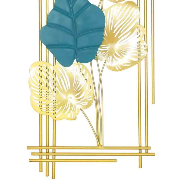 Metal Wall Art Leaf Tree Of Life Hanging Home Decor Sculpture Garden Pair