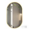 Wall Mirror Bathroom Decor Vanity Haning Makeup Mirrors Frame Gold Oval