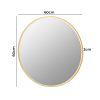 Bathroom Wall Mirror Round   Large Vanity Makeup Mirrors Decor Frame 60cm