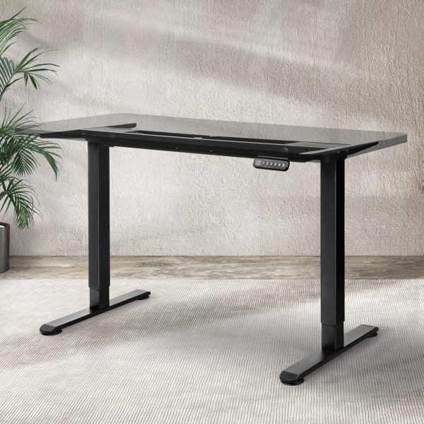 Motorised Standing Desk Frame Only Dual Motor Electric Height Adjustable
