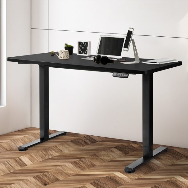 Motorised Standing Desk Adjustable Electric Sit Stand Dual Motor 120CM