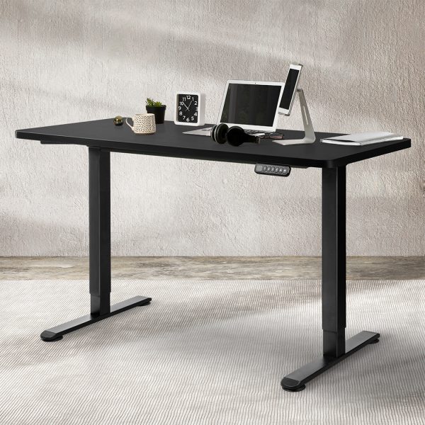 Motorised Standing Desk Adjustable Electric Sit Stand Dual Motor 120CM