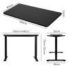 Motorised Standing Desk Adjustable Electric Sit Stand Dual Motor 120CM