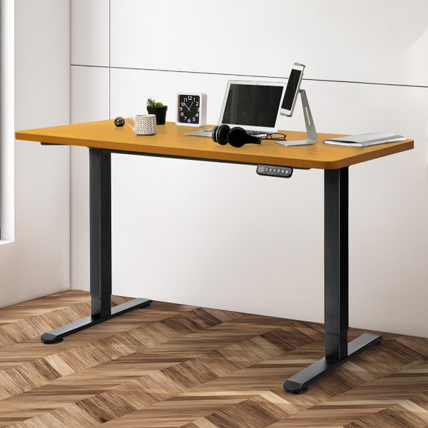 Motorised Standing Desk Adjustable Electric Sit Stand Dual Motor 120CM