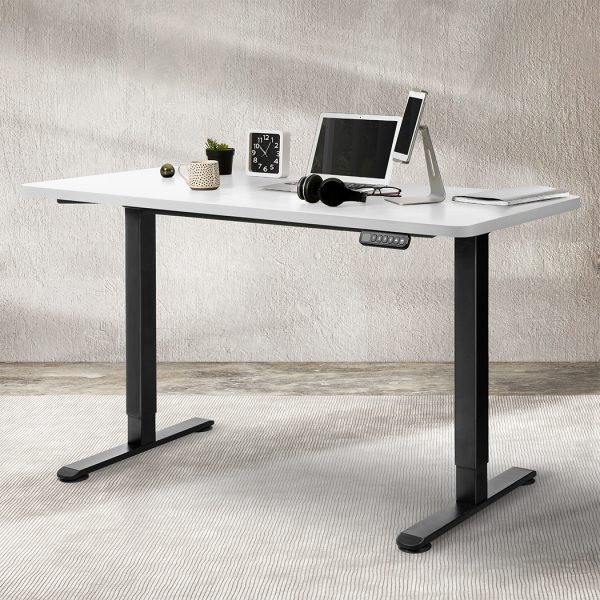 Motorised Standing Desk Adjustable Electric Sit Stand Dual Motor 120CM