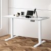 Motorised Standing Desk Adjustable Electric Sit Stand Dual Motor 120CM