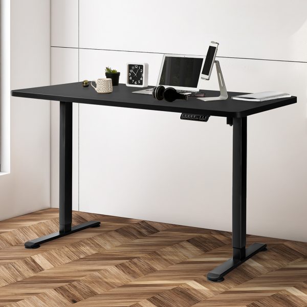 Motorised Standing Desk Height Adjustable Electric Sit Stand Table 140CM