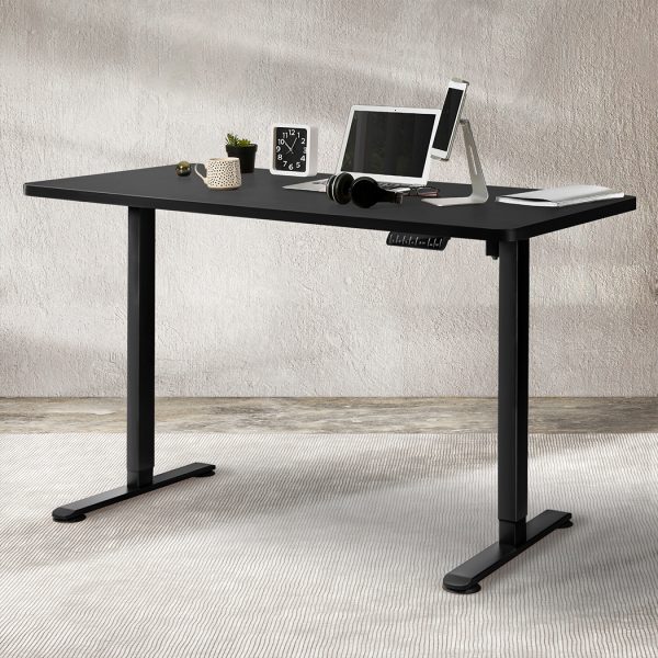 Motorised Standing Desk Height Adjustable Electric Sit Stand Table 140CM