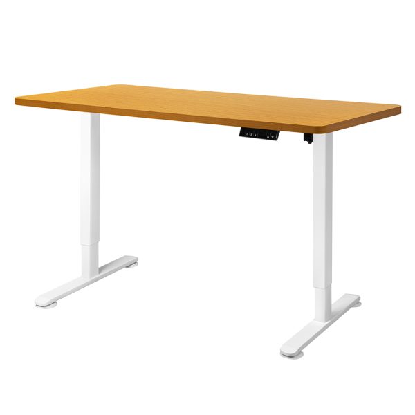 Motorised Standing Desk Height Adjustable Electric Sit Stand Table 140CM