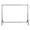 6FT Clothes Racks Metal Garment Display Rolling Rail Hanger Airer Stand Portable – 1