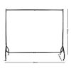 6FT Clothes Racks Metal Garment Display Rolling Rail Hanger Airer Stand Portable – 2