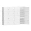 DIY Shoe Cabinet Shoe Box White Storage Cube Portable Organiser Stand