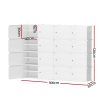 DIY Shoe Cabinet Shoe Box White Storage Cube Portable Organiser Stand