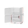 Shoe Cabinet DIY Shoe Box White Storage Cube Portable Organiser Stand