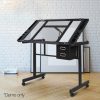 Drawing Desk Drafting Table Black