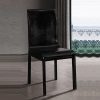 7 Pieces Dining Suite Dining Table & 6X Black Chairs in Rectangular Shape High Glossy MDF Wooden Base Combination of Black & White Colour