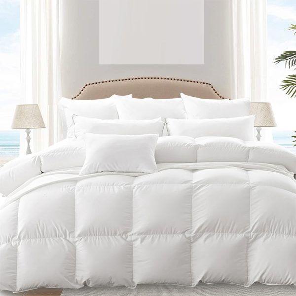 500GSM All Season Goose Down Feather Filling Duvet in Queen Size