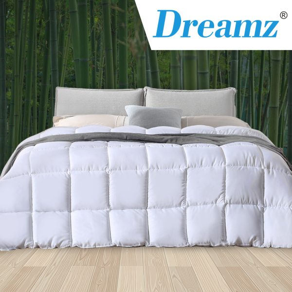 All Season Bamboo Winter Summer Quilt Duvet Doona Soft – KING, 400 GSM