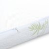 5cm Thickness Cool Gel Memory Foam Mattress Topper Bamboo Fabric – QUEEN, 5 cm