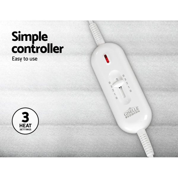 Bedding Electric Blanket Polyester – DOUBLE