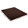 Bedding Electric Throw Blanket – Chocolate