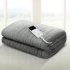 Bedding Electric Throw Blanket – Silver
