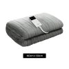 Bedding Electric Throw Blanket – Silver
