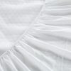 Mattress Protector Topper Polyester Cool Fitted Cover Waterproof – KING