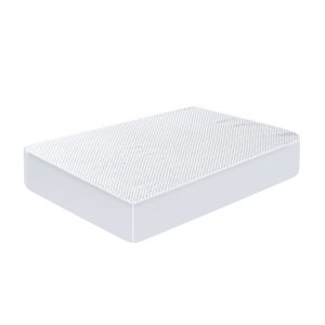 Mattress Protector Topper Polyester Cool Fitted Cover Waterproof – SINGLE