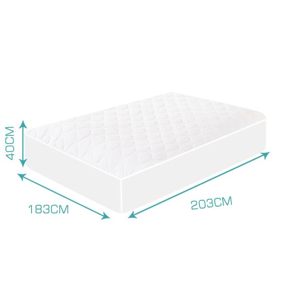 Fitted Waterproof Bed Mattress Protectors Covers – KING